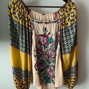Free People Silky Shirt